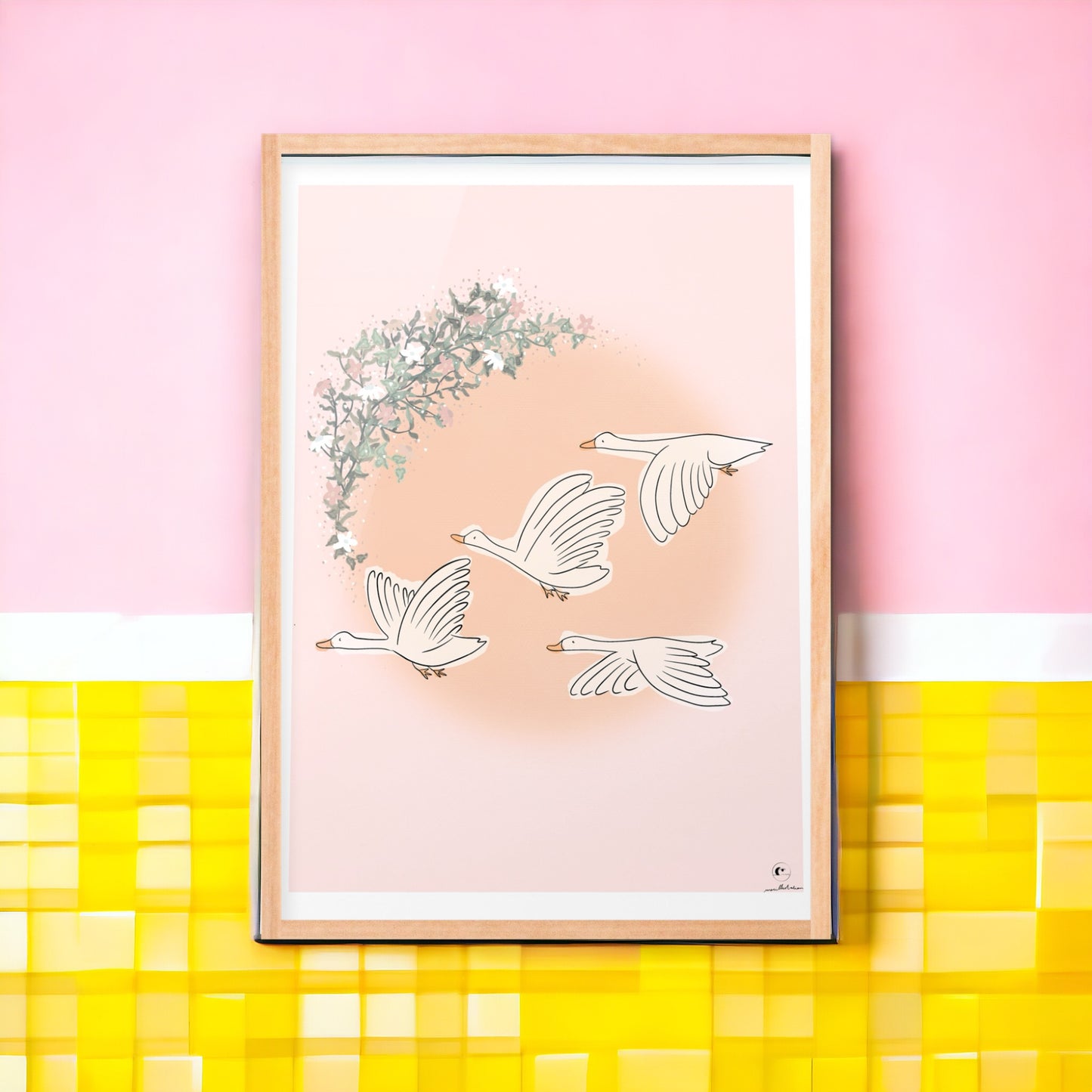 Illustration Les Oies Sauvages