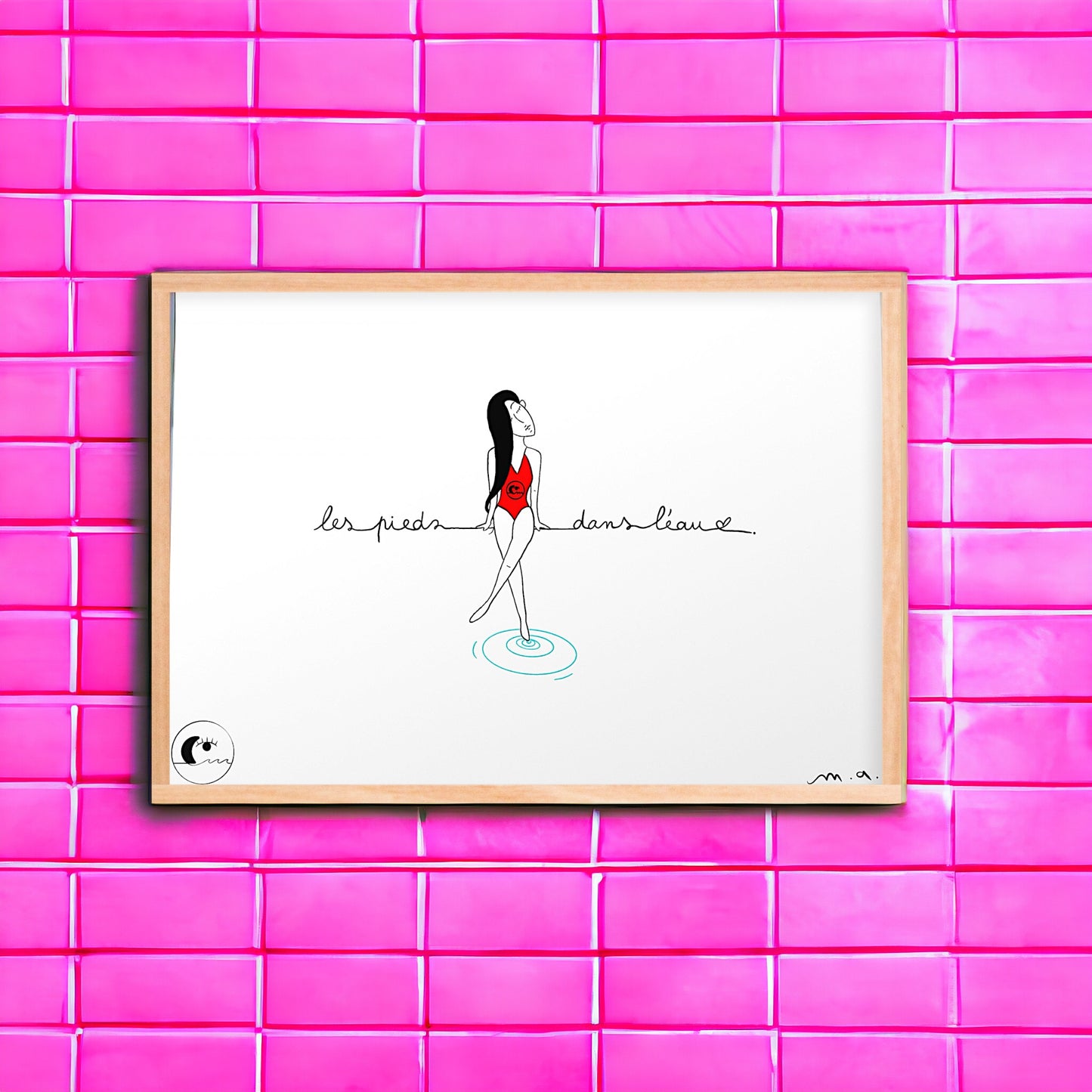 Duo d’illustrations La Plage S’il Vous Plaît