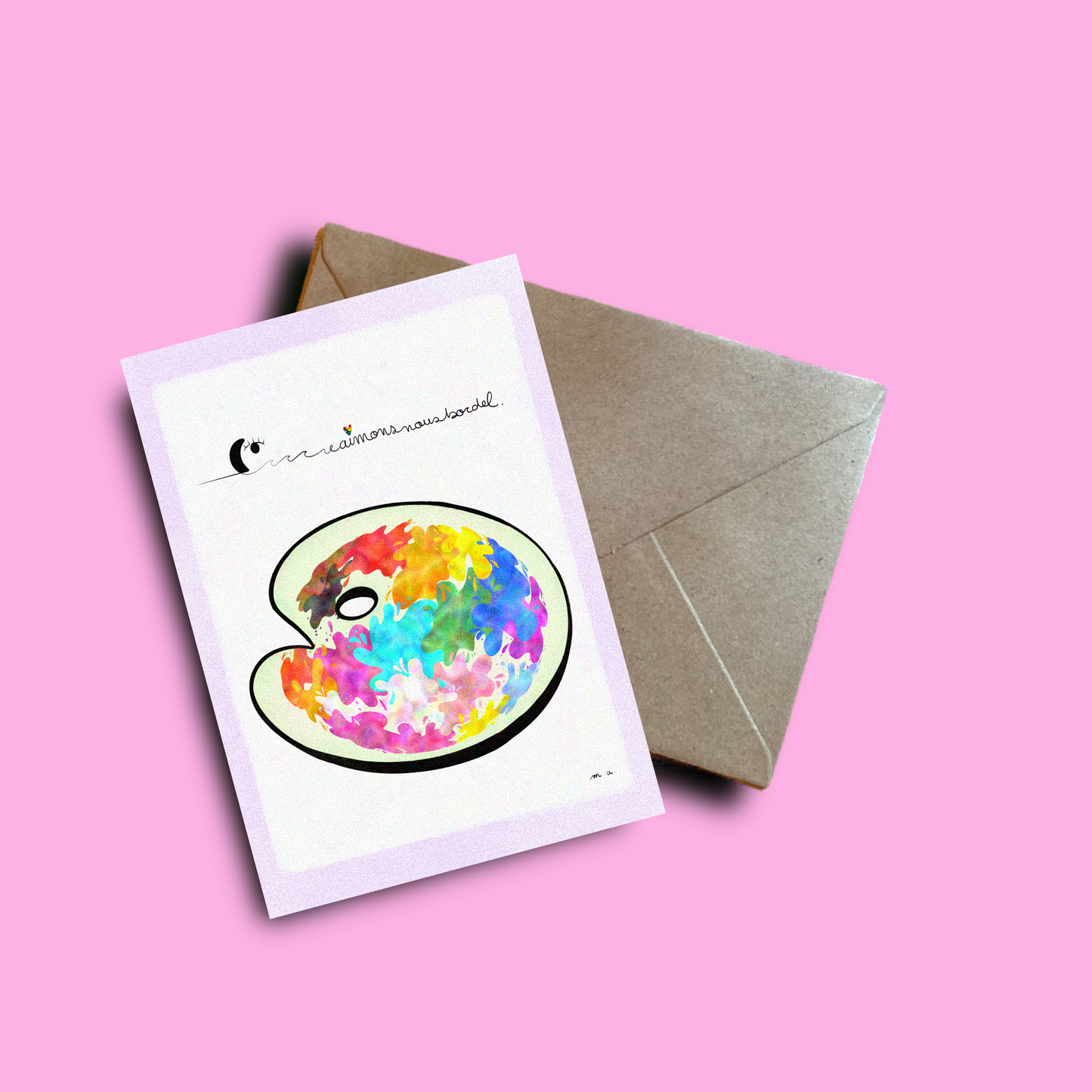 Illustration Aimons-nous Bordel