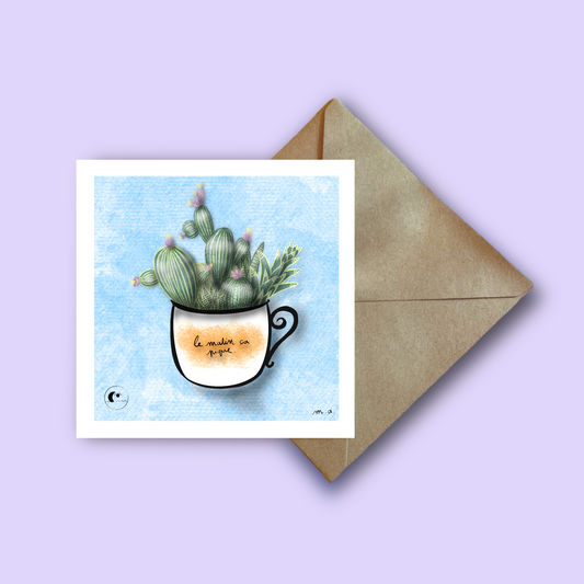 Carte Le Matin ça Pique