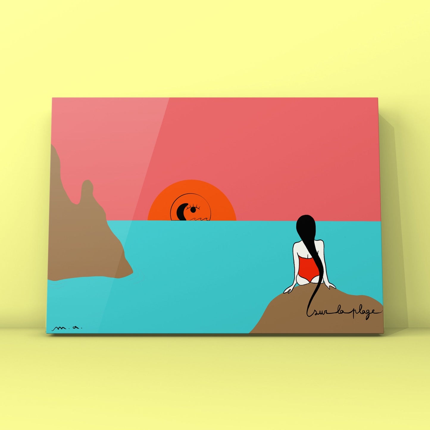Carte Sur la Plage