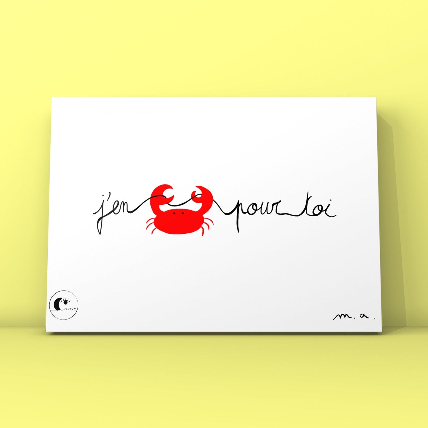 Carte J’en pince pour Toi
