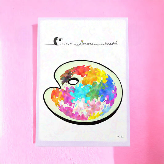 Illustration Aimons-nous Bordel