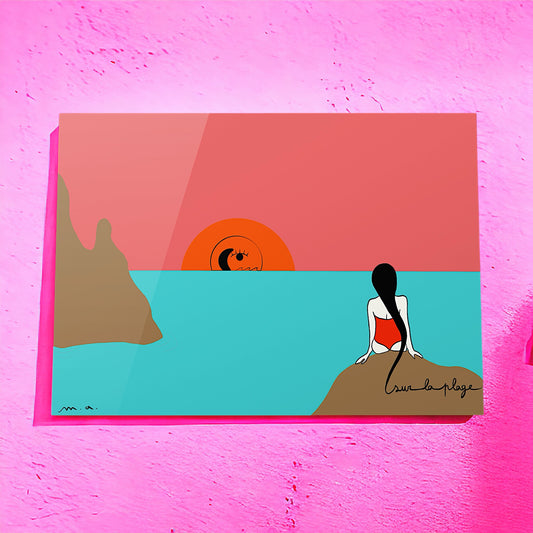 Illustration Sur la Plage