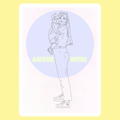 Carte-cadeau Portrait Illustré